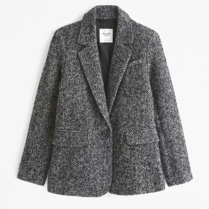 A+F Wool Blend Blazer. XS